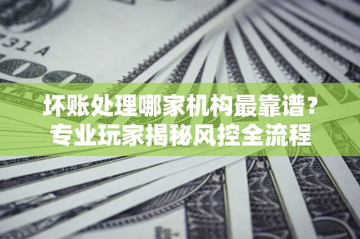 济南坏账处理哪家机构最靠谱？专业玩家揭秘风控全流程