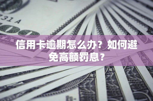 济南信用卡逾期怎么办？如何避免高额罚息？