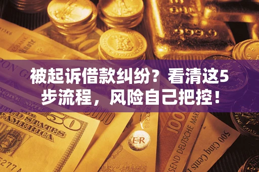 济南被起诉借款纠纷？看清这5步流程，风险自己把控！