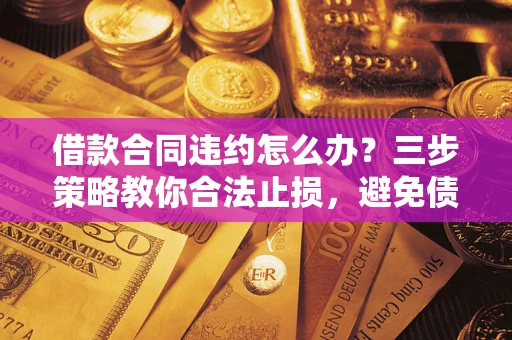 济南借款合同违约怎么办？三步策略教你合法止损，避免债务危机升级